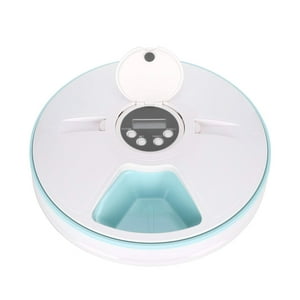 Mundo Online - Dispensador Dosificador Automático Para Mascotas Celeste