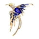 thumbnail image 1 of Broche De Mujer Pin Phoenix Accesorios Joyería Para Bufanda Sombrero Azul, 1 of 5