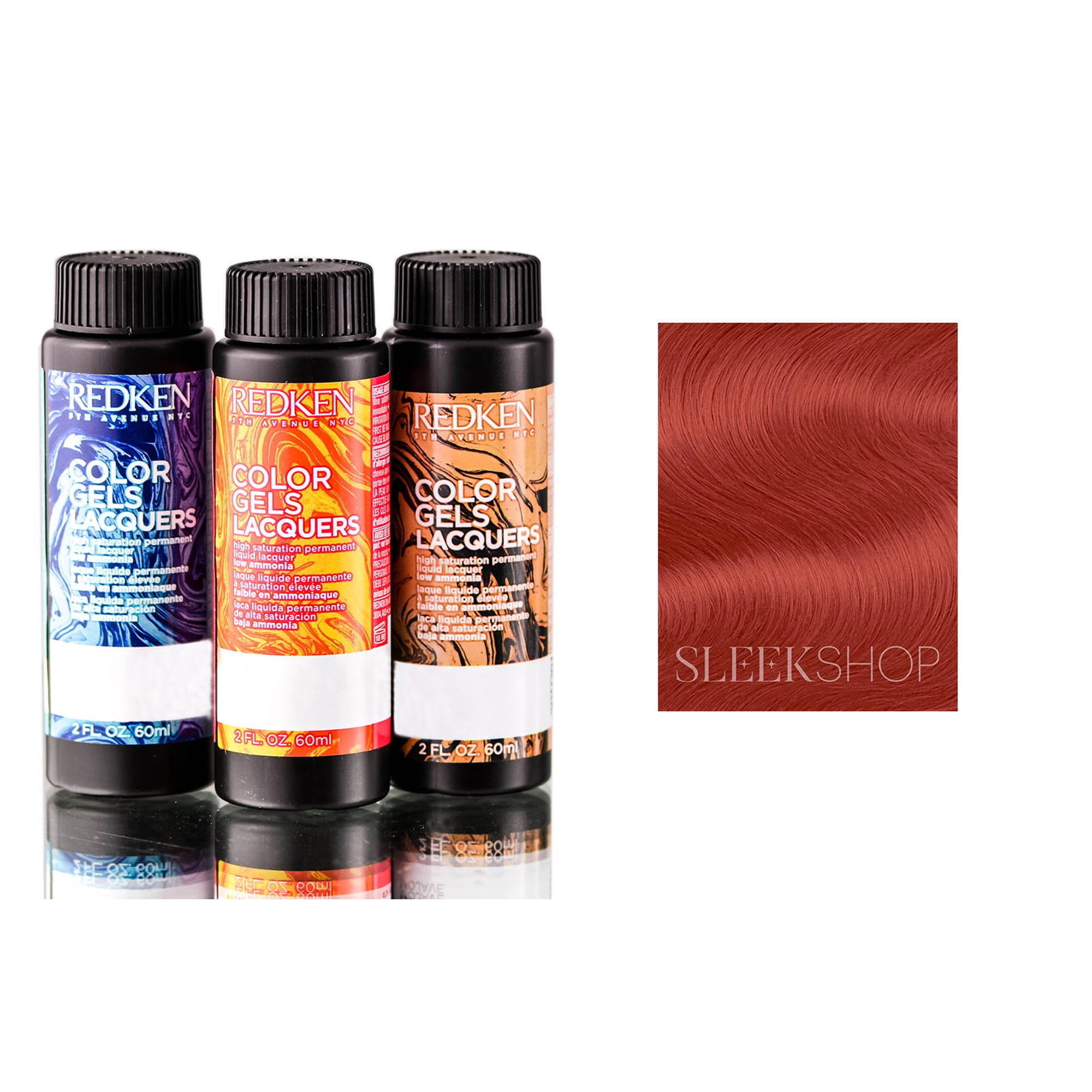 Esmalte De Uñas Redken Color Gel Lacquers Flame 7rr 7.66