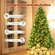 thumbnail image 4 of Adorno Árbol Navidad Con Guindas Piñas Decorado Pascua 2.10m, 4 of 5