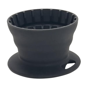 Bothyi - Cono De Filtro De Goteo De Café Plegable De Silicona Para Oficina, Viajes, Senderismo, Gris Oscuro