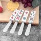 thumbnail image 3 of Esparcidor de queso y mantequilla Wine Things, decoración Mahjong, 4 piezas, 3 of 7