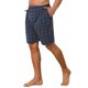 thumbnail image 4 of INSPIRE CHIC Pantalones de Pijama para Hombre con Cintura Elástica Suave a Cuadros 34 Azul Oscuro, 4 of 6