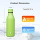 thumbnail image 2 of Botella De Agua De Acero Inoxidable Aislada De 530 Ml, 2 of 7