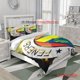 thumbnail image 1 of 3pcs Turkish Fenerbah\u00E7e SK Pattern Three-Piece Set Soft And Comfortable bedding, 1 of 5
