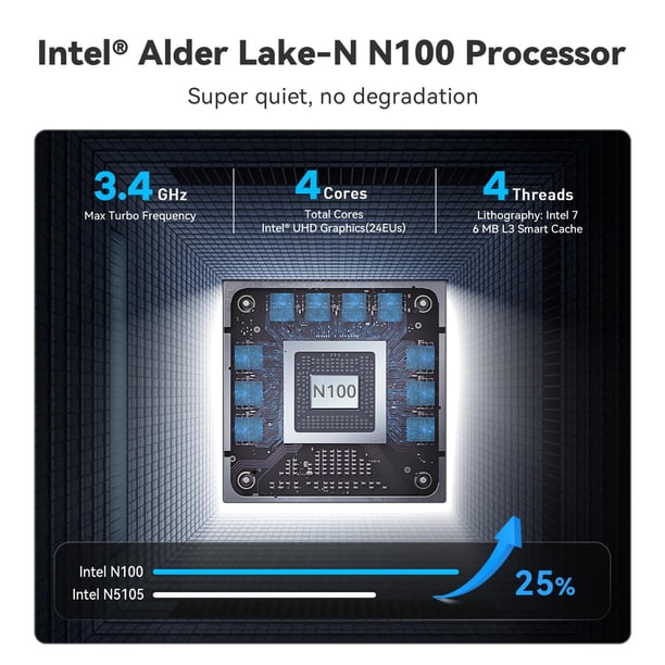 Mini PC Beelink S12 PRO Intel N100 16GB 512GB SSD WiFi 6 | Lider