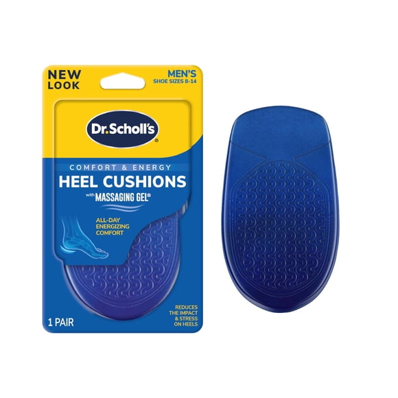 Almohadillas para talones Dr. Scholl's con gel de masaje para hombres