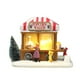 thumbnail image 3 of Navidad Nieve Luz LED Palomitas Carro Pueblo Estatuilla Decoración De Navidad Regalo, 3 of 3