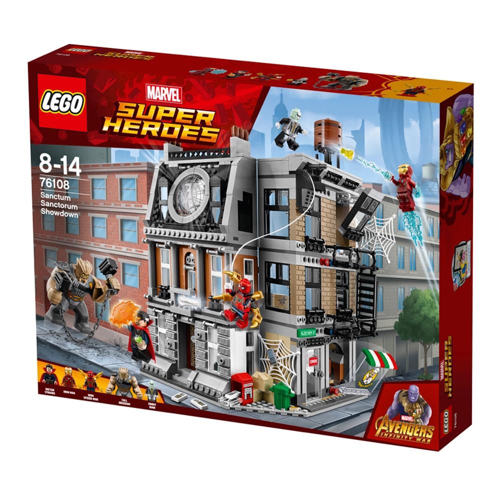 Set Lego Marvel Duelo Sancta Sanctorum 76108