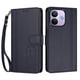 thumbnail image 3 of Funda Cartera Trébol para Xiaomi Redmi Note 17 Pro 5G con Ranuras Tarjetas y Carga Inalámbrica Azul oscuro, 3 of 6