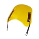 thumbnail image 1 of Parabrisas De Motocicleta Vintage De Repuesto, Fácil De Instalar, Con Soporte De Montaje Amarillo, 1 of 5
