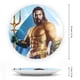 thumbnail image 2 of Aquaman Plato decorativo de porcelana fina (bone china), plato decorativo de cerámica para hogar, oficina, soporte de pared, platos decorativos para dormitorio - 6 pulgadas (15 cm), 2 of 6