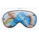thumbnail image 2 of Erling Haaland Antifaz para dormir, máscara de ojos para dormir con correas ajustables, antifaz de poliéster opaco, bloquea la luz para reducir la hinchazón ocular, regalo de viaje, 2 of 6