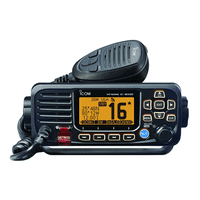 Icom Ic-M330 Rádio Vhf Marítimo Portátil 5W Ipx7, Canal 16 Monitor 156-163Mhz Para Barcos