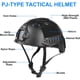 thumbnail image 3 of Casco Airsoft VPZenar ABS Mascara Completa Gafas Desmontables, 3 of 3