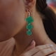thumbnail image 4 of Pendientes colgantes de trébol con purpurina, estilo irlandés, para el Día de San Patricio, acrílicos de la suerte, con trébol verde, accesorios para el Día de San Patricio para mujeres y niñas., 4 of 7