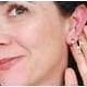 thumbnail image 4 of Pack Earcuff Rosa Argolla Unidad Plateada Piercing Moderno, 4 of 4