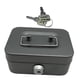 thumbnail image 4 of Caja De Dinero Con Bloqueo Con Mango Superior Modern Metal Birthet Baster Case Bloqueking Gray, 4 of 5