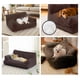 thumbnail image 3 of Cama Sofá Antiestrés Perro Gato M Cafe Lavable PetsCool, 3 of 5