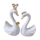 thumbnail image 4 of Resina Cisne Estatua Figuras Escultura Pastel Tablero Decoración Grande Blanco, 4 of 5
