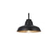thumbnail image 1 of Aplique de Pared Exterior Elegant Lighting Tinsley 15 Negro, 1 of 8