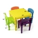 thumbnail image 4 of Juego de mesa y 4 sillas Humble Crew para niños de 3 a 6 años, amarillo, 4 of 7