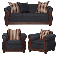 Ruzam Mobel - Juego De Living Atenas 3-1-1 Marengo