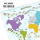 thumbnail image 5 of Juego de mesa The World Game Geography para niños y adultos de 2 a 5 jugadores, 5 of 6