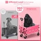 thumbnail image 4 of Carrito Utilitario Plegable Originsure Capacidad 73 kg Rosa, 4 of 8