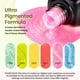 thumbnail image 5 of Set de esmaltes de uñas en gel Beetles Yellow Coral Green Glitter, 5 of 6