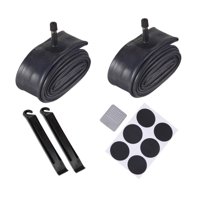 Magideal - Juego De Cámaras De Aire Para Bicicleta, 6 Parches Adhesivos, Fácil Instalación, Repuesto Prémium, Reparación De Neumáticos Interiores De Bicicleta De 16 X 175