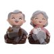 thumbnail image 3 of 2 Estatuas En Miniatura Para Abuela Y Abuelo, Mu?ecos Para Decoración De Tartas De Escritorio, 3 of 5
