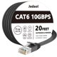 thumbnail image 1 of Cable Ethernet Jadaol Cat6 6 m Plano 10 Gbps Negro, 1 of 8