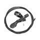 thumbnail image 5 of Palanca De Control Remoto De La Colgadilla De Seguridad De La Bicicleta Con Cable Y Tapa Final Para Montar Negro, 5 of 5