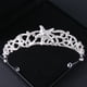 thumbnail image 1 of Gorgeous Silvery Crystal Bridal Tiara & Crown Headband - Perfect for Weddings, Parties & Proms!, 1 of 5