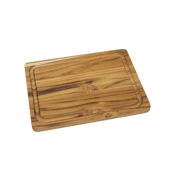 Tabla de cortar y servir Lipper International 7215 de madera de teca