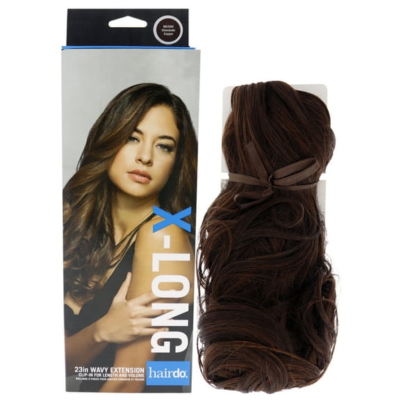 Extensión Hairdo Ondulada 23" Chocolate Cobre