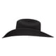 thumbnail image 2 of Sombrero Stetson 2X Oak Ridge de Fieltro de Lana Negro, 2 of 7