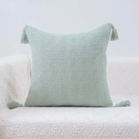 Todo Hogar Santiago De Chile - Cojín De Lino En 45Cm X 45Cm - Verde Agua