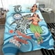 thumbnail image 3 of Juego de cama Islas Marshall - Polinesia Niñas con tiburón, 3 of 3