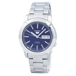 Reloj Seiko De Hombre 5 Automático Snke51J1 De Acero Inoxidable Con Esfera Azul