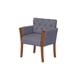 thumbnail image 2 of Sitial Kiel Tapiz Lino Gris Oscuro, 2 of 3