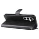 thumbnail image 2 of Funda tipo cartera para Samsung Galaxy A35 con bolsillo con cremallera y ranuras para tarjetas – Función de soporte Negro, 2 of 6