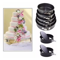 Genérico - 5 Moldes Molde Redondo Antiadherente Queque Torta Repostería