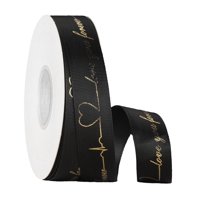 Bothyi - Cinta Del Día De San Valentín Manualidades Románticas De Bricolaje Para Tarjetas De Felicitación Corona Navideña Negro