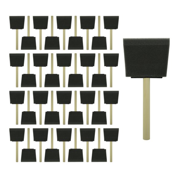Brochas de espuma FEWANLAND 7,5 cm 36 piezas alta densidad