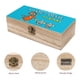 thumbnail image 3 of Caja Organizadora de Madera Rústica Pixie y Dixie y El Señor Jinks, 3 of 6