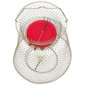 Ioensy - Cesta De Pesca Profesional, Jaula De Red Para Langostinos, Truchas, Aparejos De Pesca, Diámetro Inferior De 45 Cm