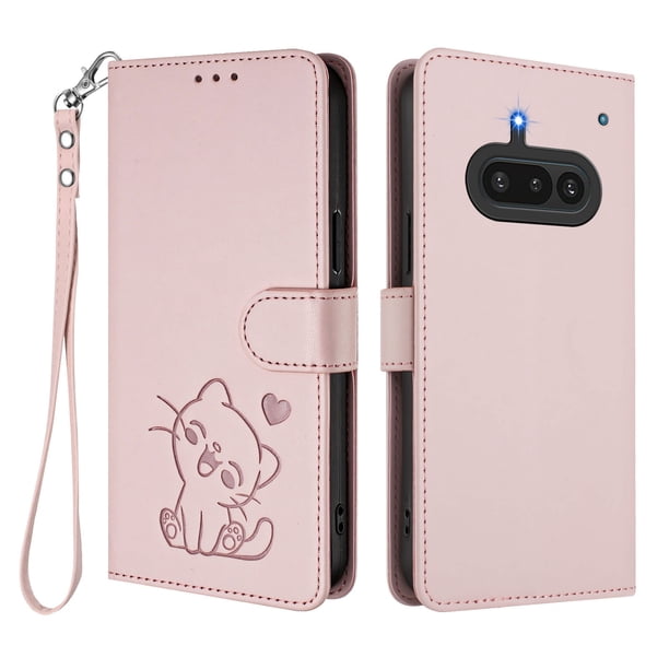 Funda Billetera Magnética para Nothing Phone 3A, Rosa