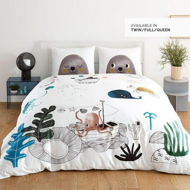 Juego de edredón y funda de almohada - Underwater Love